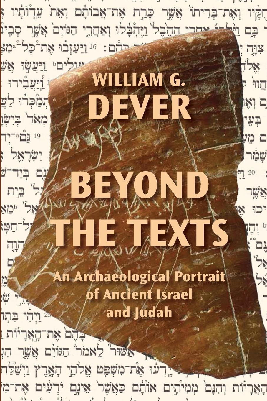 Cover: 9780884144915 | Beyond the Texts | William G. Dever | Taschenbuch | Paperback | 2020