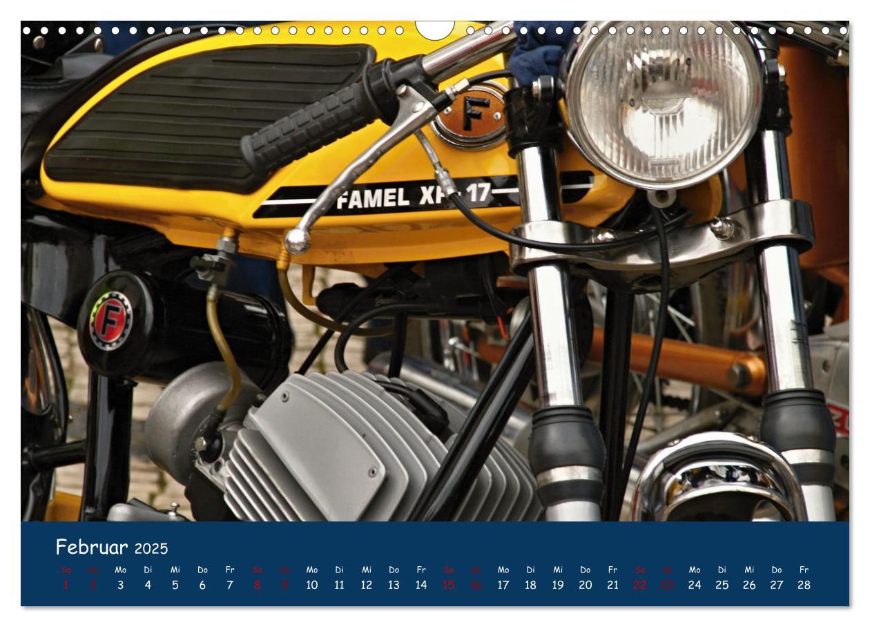 Bild: 9783435010745 | Vintage Mopeds (Wandkalender 2025 DIN A3 quer), CALVENDO...