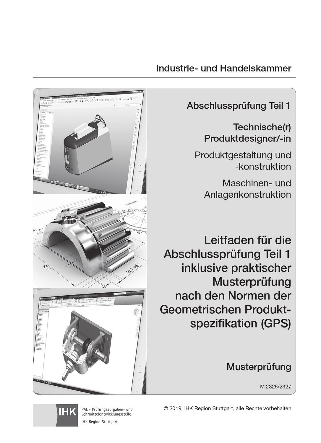 Cover: 9783958632806 | Abschlussprüfung Teil 1 Technischer Produktdesigner/-in ISO-GPS...