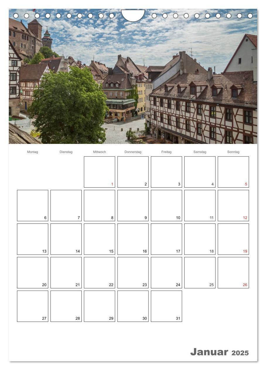 Bild: 9783457027479 | NÜRNBERG Bezauberndes Altstadtherz / Terminplaner (Wandkalender...