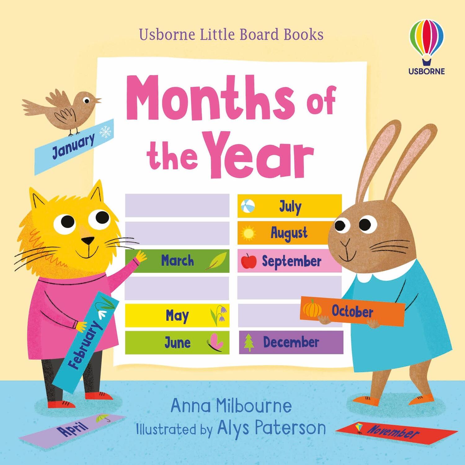 Cover: 9781803703305 | Little Board Books Months of the Year | Anna Milbourne | Buch | 2023