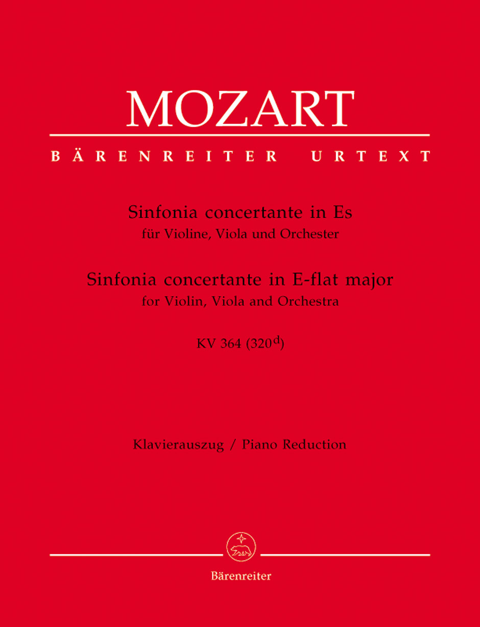 Cover: 9790006460250 | Sinfonia concertante in E-flat major K.364 | Bärenreiter