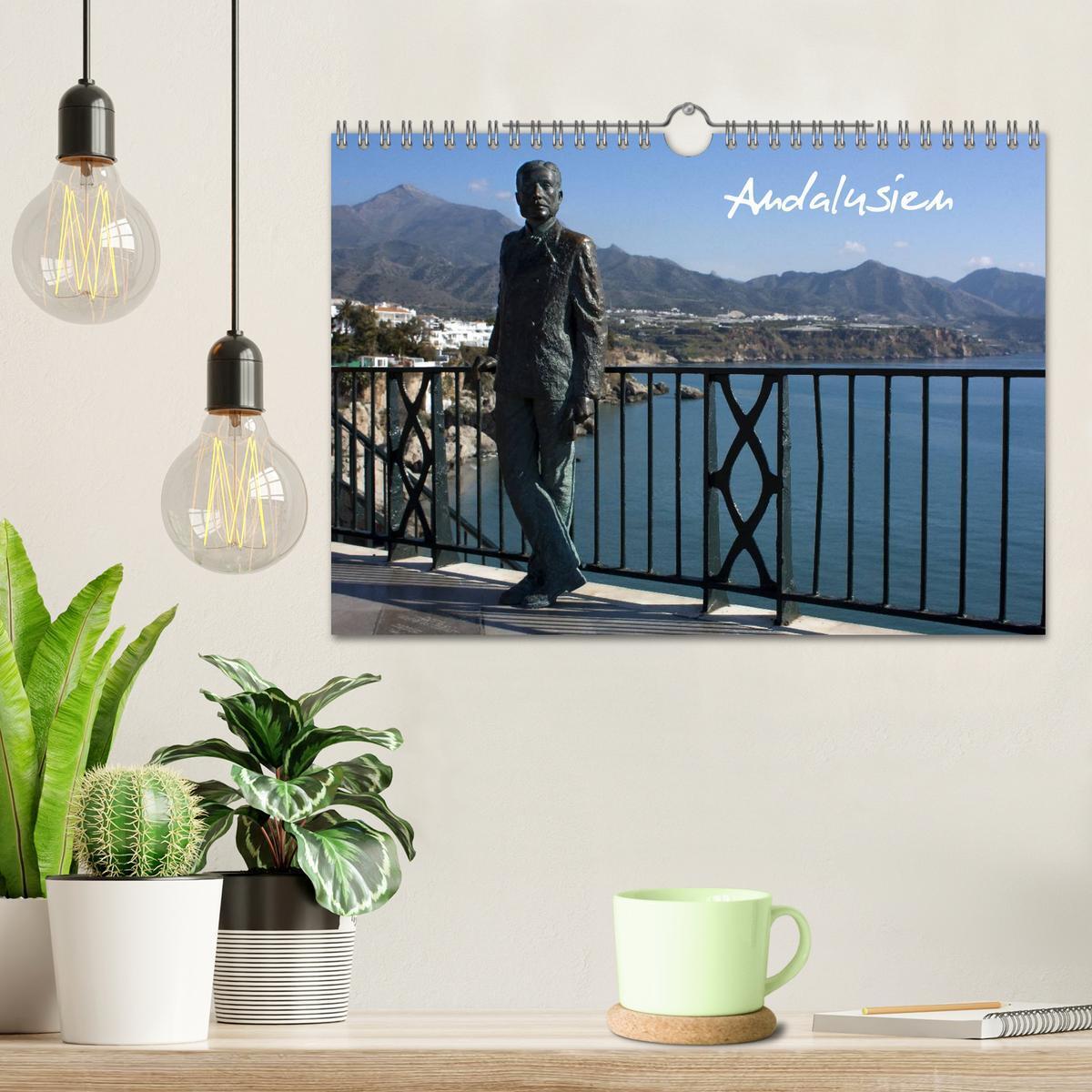 Bild: 9783435811205 | Andalusien (Wandkalender 2025 DIN A4 quer), CALVENDO Monatskalender