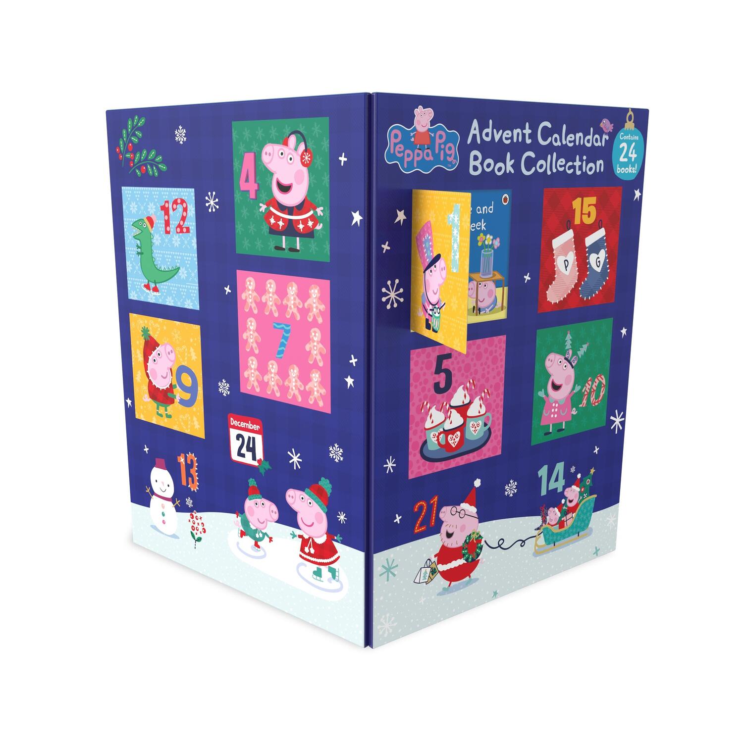 Cover: 9780241586693 | Peppa Pig: Advent Calendar Book Collection | Peppa Pig | Taschenbuch
