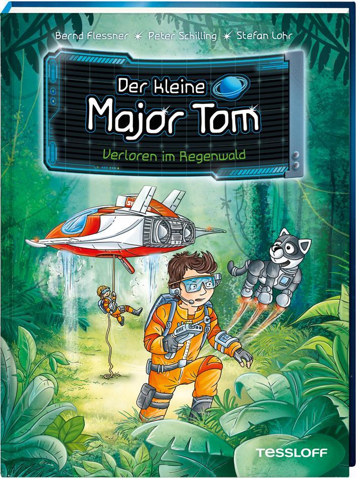 Cover: 9783788640088 | Der kleine Major Tom, Band 8: Verloren im Regenwald | Flessner (u. a.)