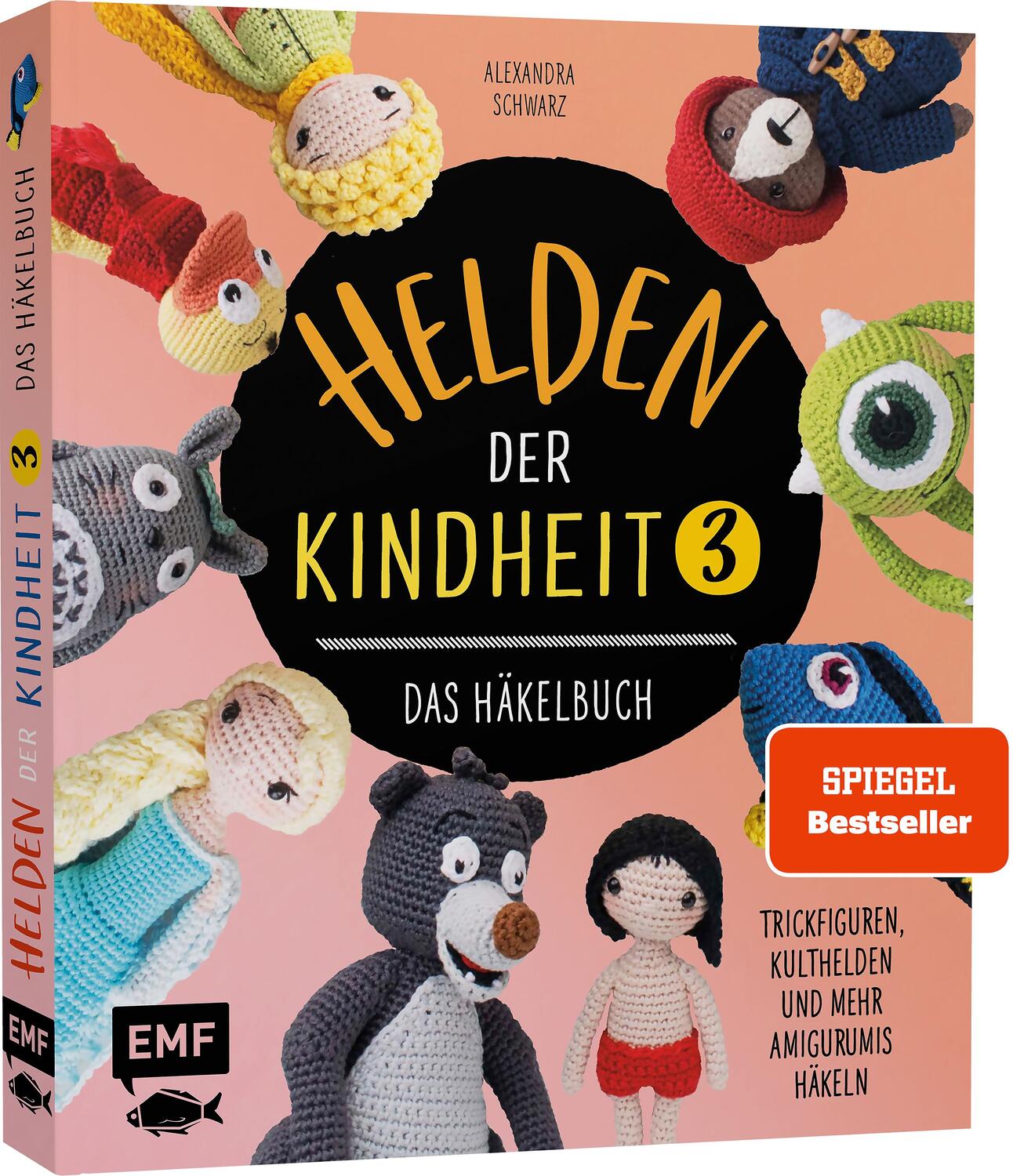 Cover: 9783745906356 | Helden der Kindheit 3 - Das Häkelbuch - Band 3 | Alexandra Schwarz