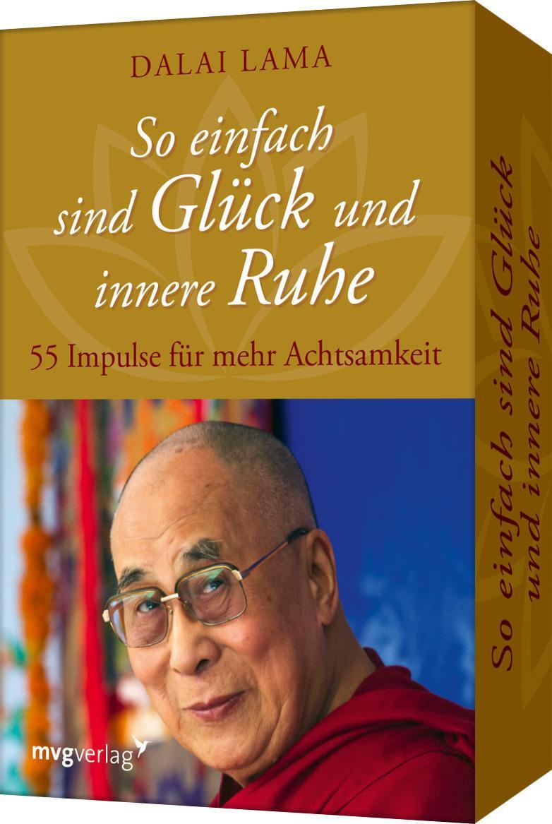 Cover: 9783747403846 | So einfach sind Glück und innere Ruhe | Dalai Lama | Box | Schachtel