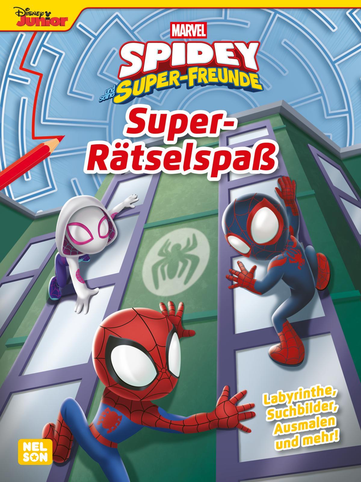 Cover: 9783845128306 | Marvel Spidey und seine Super-Freunde: Super-Rätselspaß | Taschenbuch