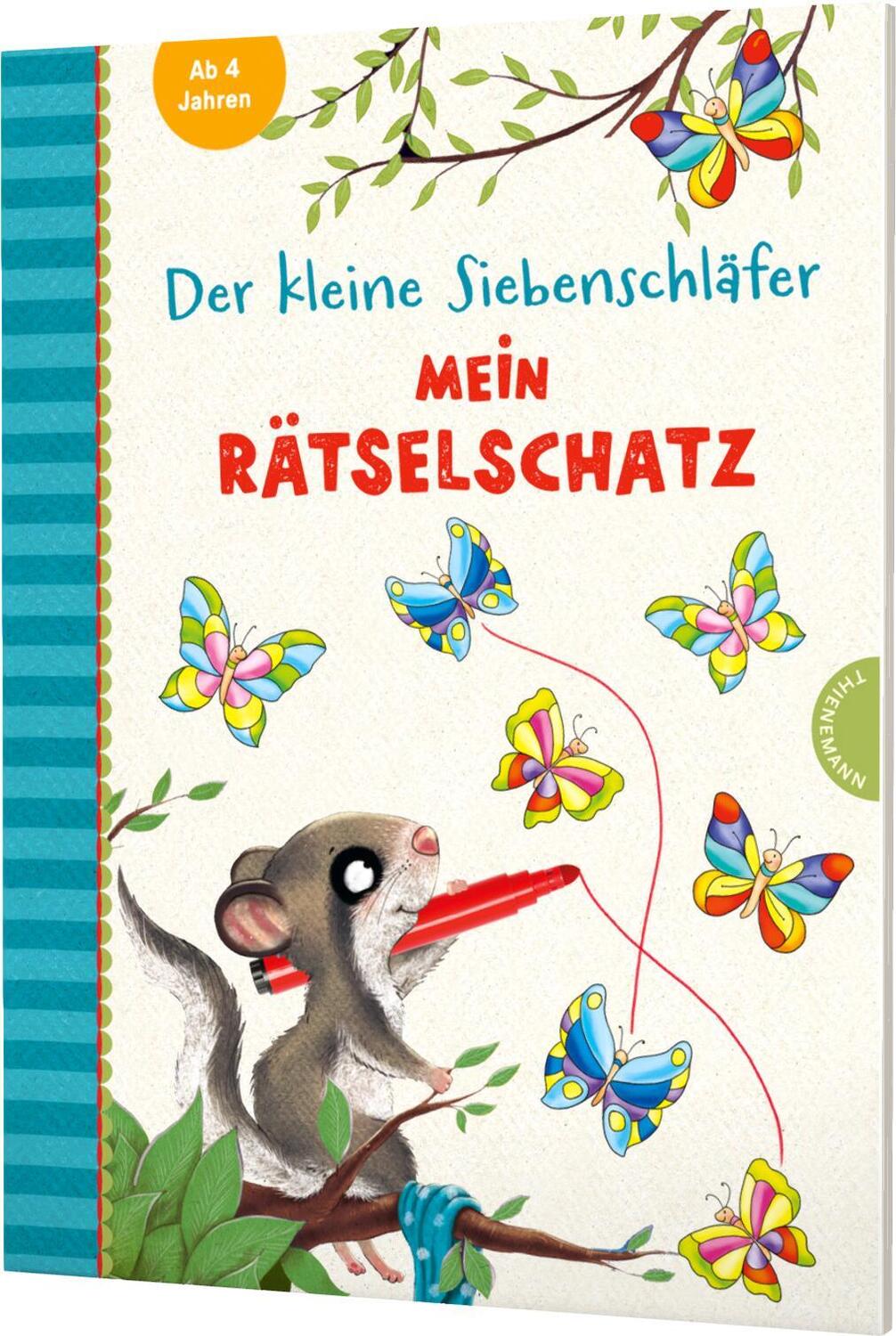 Cover: 9783522460323 | Der kleine Siebenschläfer: Mein Rätselschatz | Sabine Bohlmann | Buch