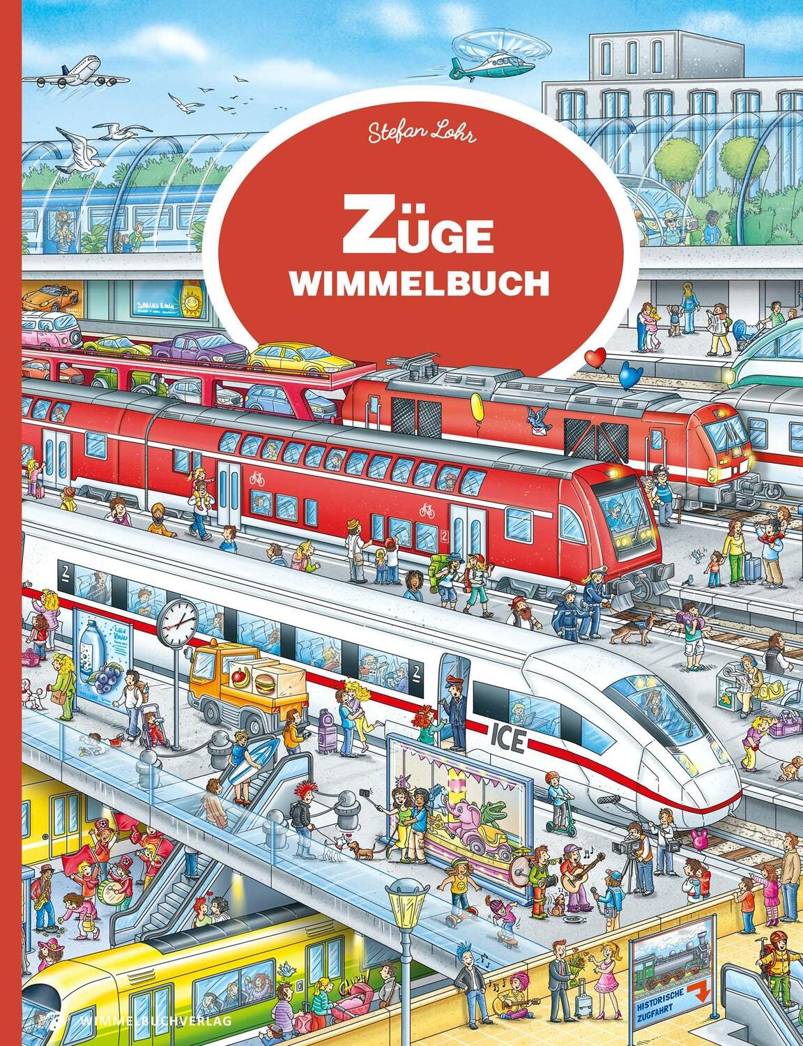 Cover: 9783985851607 | Züge Wimmelbuch Pocket | Die praktische Pocket Ausgabe für unterwegs