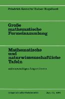 Cover: 9783528248710 | Große mathematische Formelsammlung | Friedrich Kemnitz | Taschenbuch