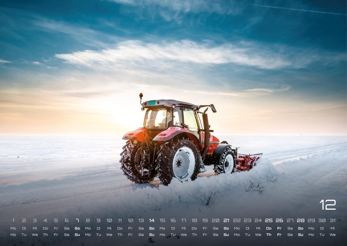 Bild: 9783986734428 | Landmaschinen - Traktor - 2025 - Kalender DIN A3 | GP-Fever. de | 2025