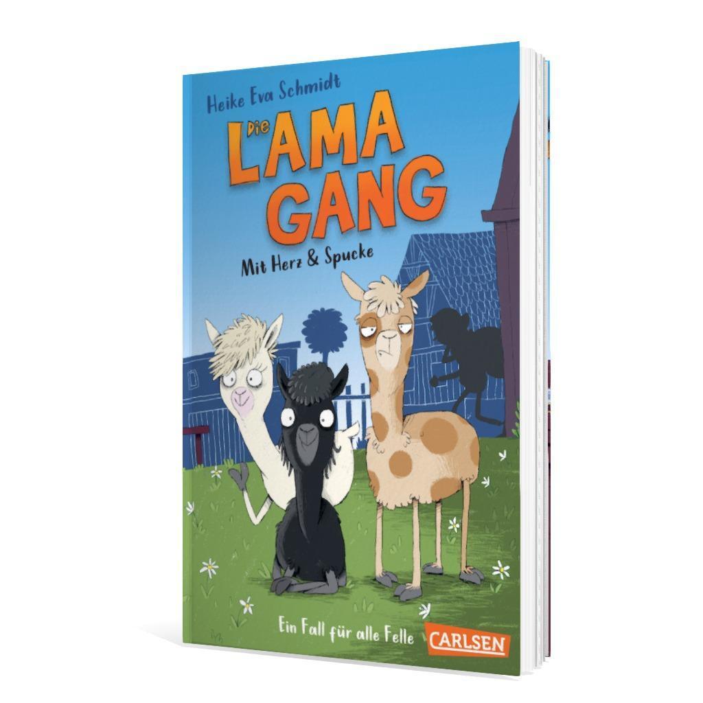 Bild: 9783551320711 | Die Lama-Gang. Mit Herz und Spucke 1: Ein Fall für alle Felle | Buch