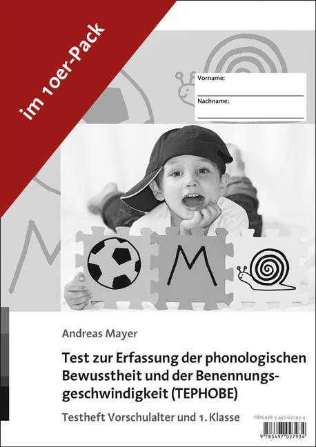 Cover: 9783497027934 | Test zur Erfassung der phonologischen Bewusstheit und der...