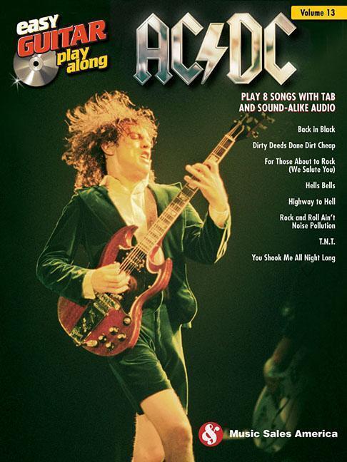 Cover: 9781480371330 | Ac/DC: Easy Guitar Play-Along Volume 13 (Book/Online Audio) | Buch