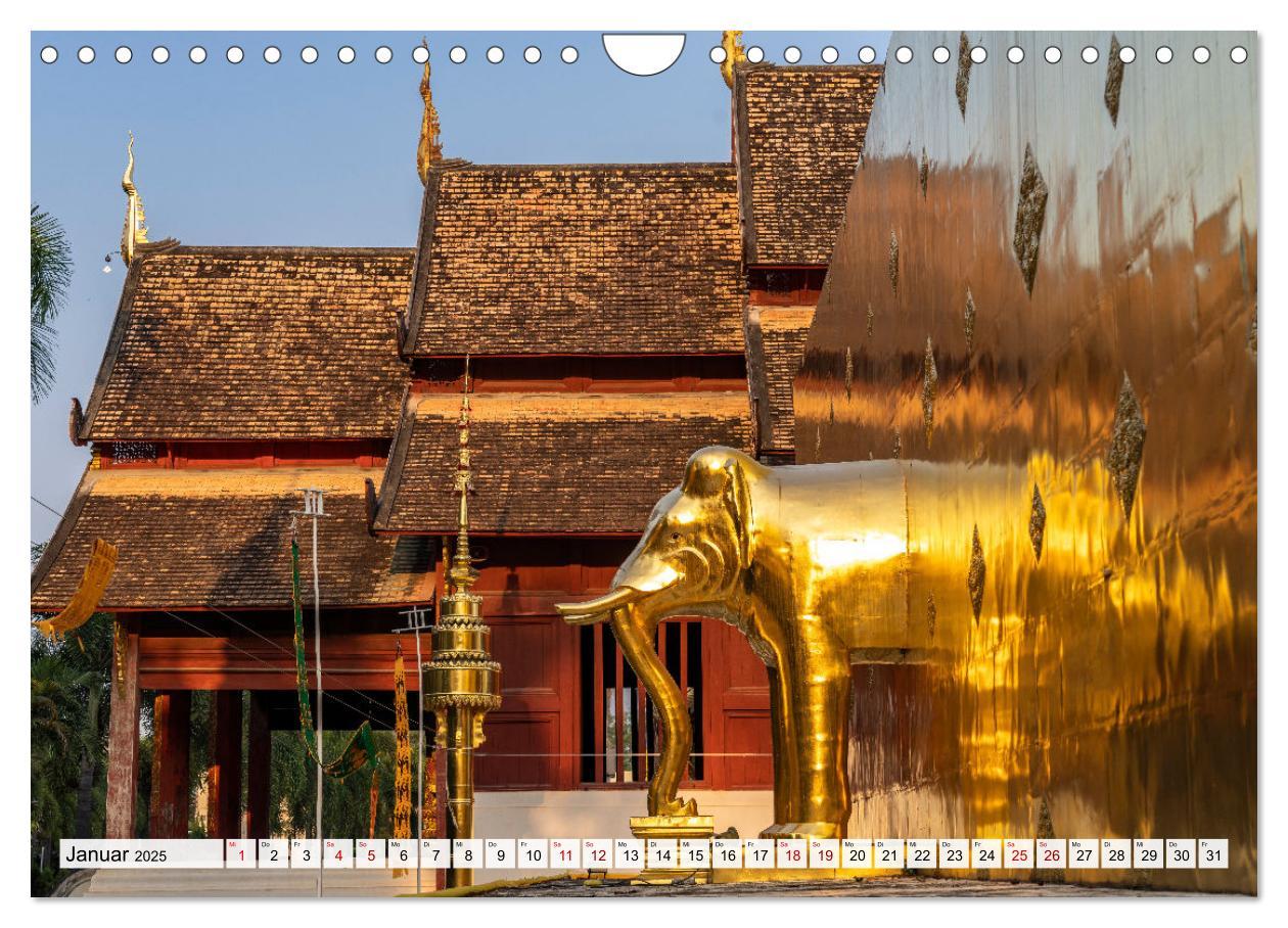 Bild: 9783383861758 | Thailand - Chiang Mai (Wandkalender 2025 DIN A4 quer), CALVENDO...