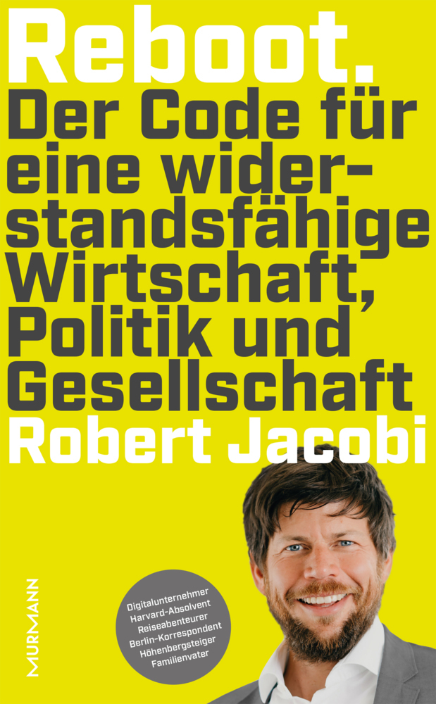 Cover: 9783867746779 | Reboot | Robert Jacobi | Buch | Deutsch | 2021 | Murmann Publishers