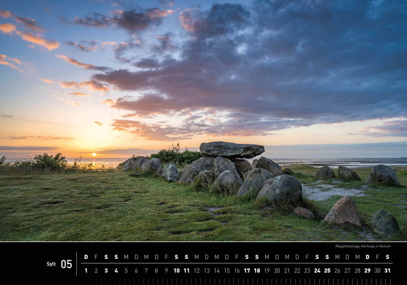 Bild: 9783968555331 | 360° Sylt Premiumkalender 2025 | Jan Becke | Kalender | Spiralbindung