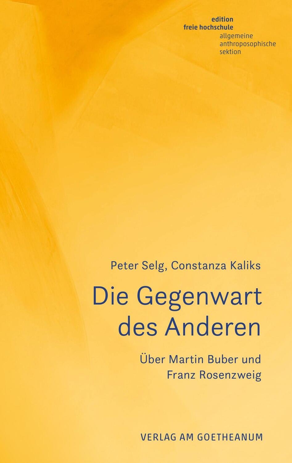 Cover: 9783723516997 | Die Gegenwart des Anderen | Über Martin Buber und Franz Rosenzweig