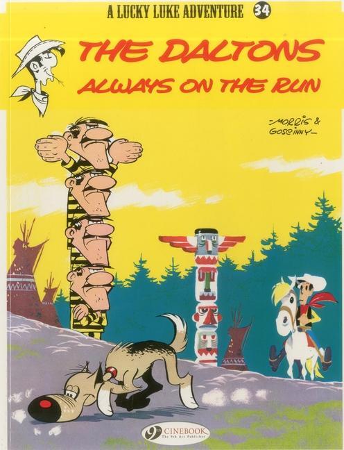 Cover: 9781849181198 | Lucky Luke 34 - The Daltons Always on the Run | Morris &amp; Goscinny