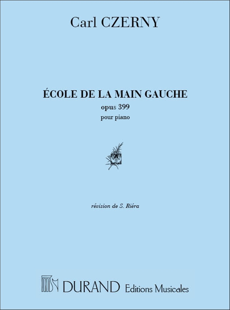 Cover: 9790044004348 | Ecole Main Gauche Op 399 Piano | Carl Czerny | Partitur