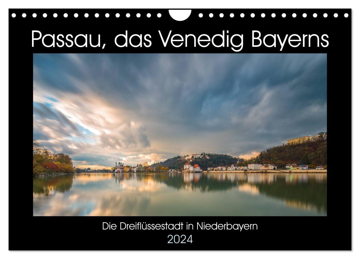 Cover: 9783675897366 | Passau, das Venedig Bayerns (Wandkalender 2024 DIN A4 quer),...