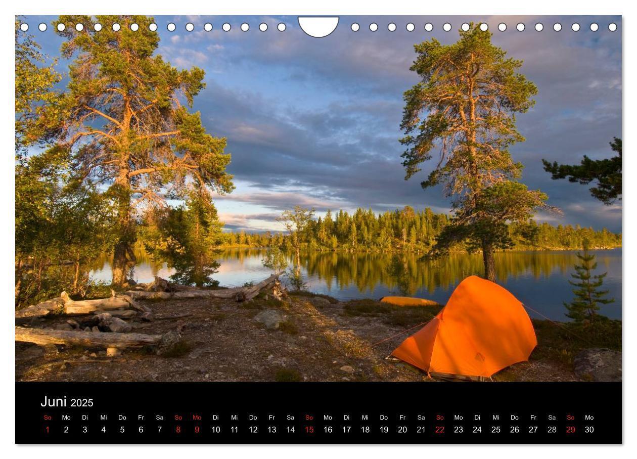 Bild: 9783435820313 | Schweden (Wandkalender 2025 DIN A4 quer), CALVENDO Monatskalender