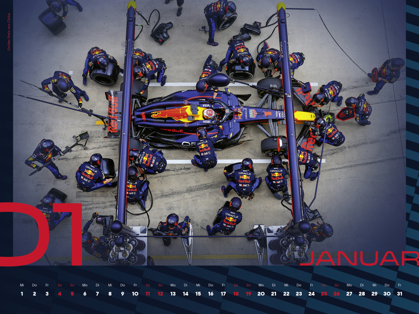 Bild: 9783710501036 | Oracle Red Bull Racing 2025 - Posterkalender | Kalender | 14 S. | 2025