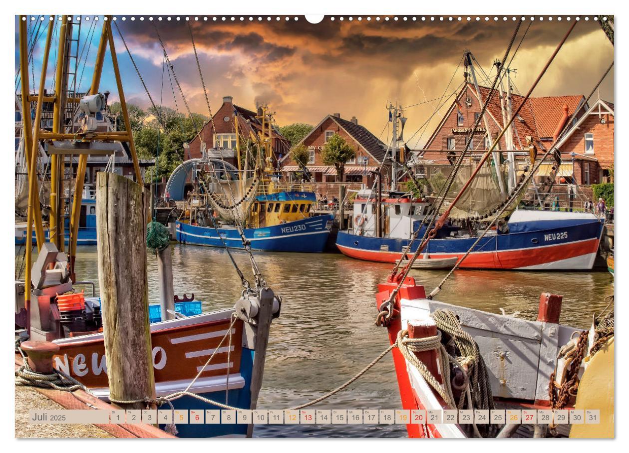 Bild: 9783435030866 | Nordsee-Urlaub (Wandkalender 2025 DIN A2 quer), CALVENDO...