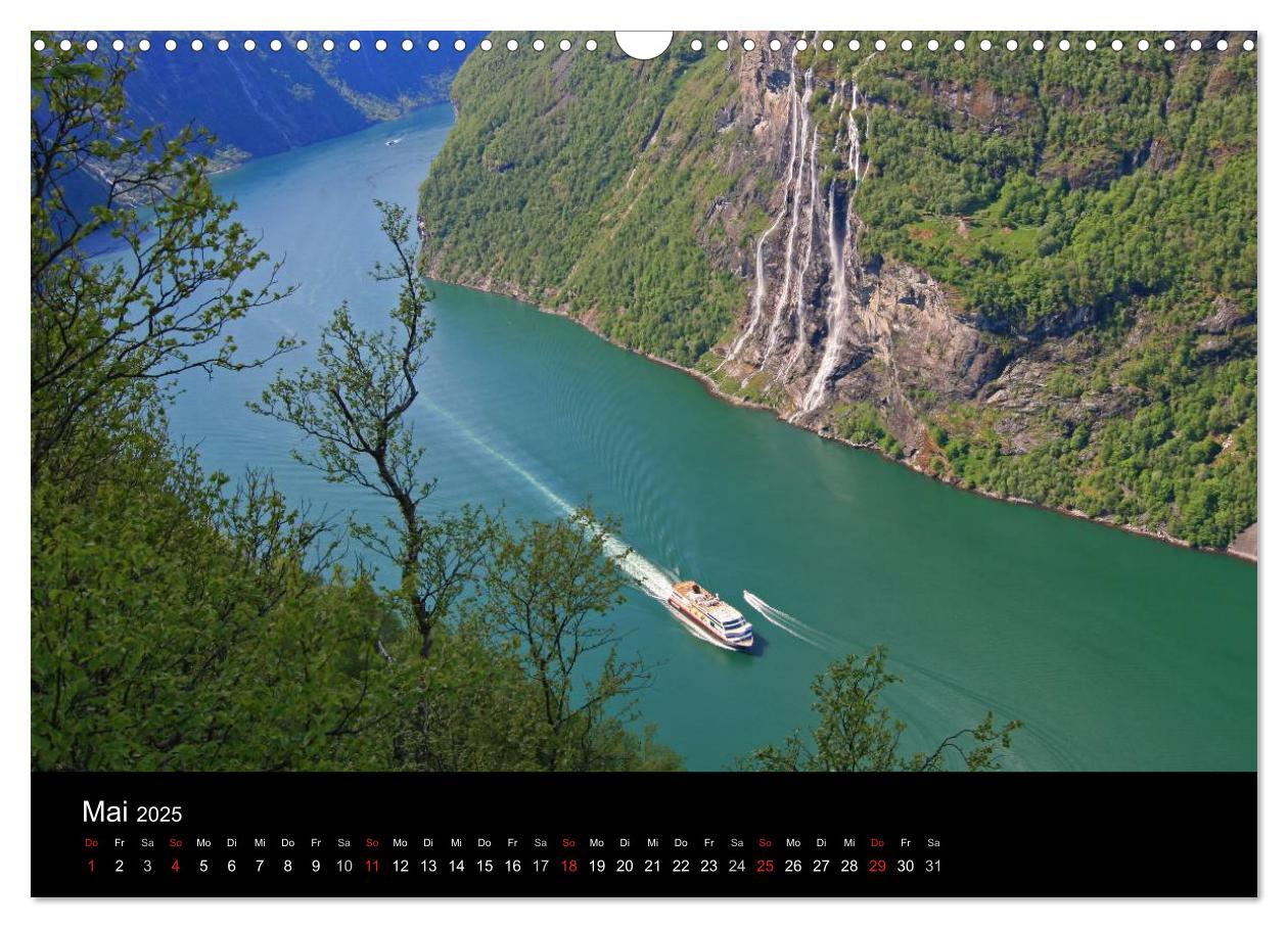 Bild: 9783435669202 | Hurtigruten - Entlang der norwegischen Küste (Wandkalender 2025 DIN...