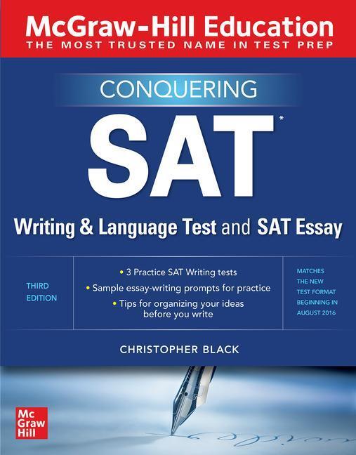 Cover: 9781260462630 | McGraw-Hill Education Conquering the SAT Writing and Language Test...