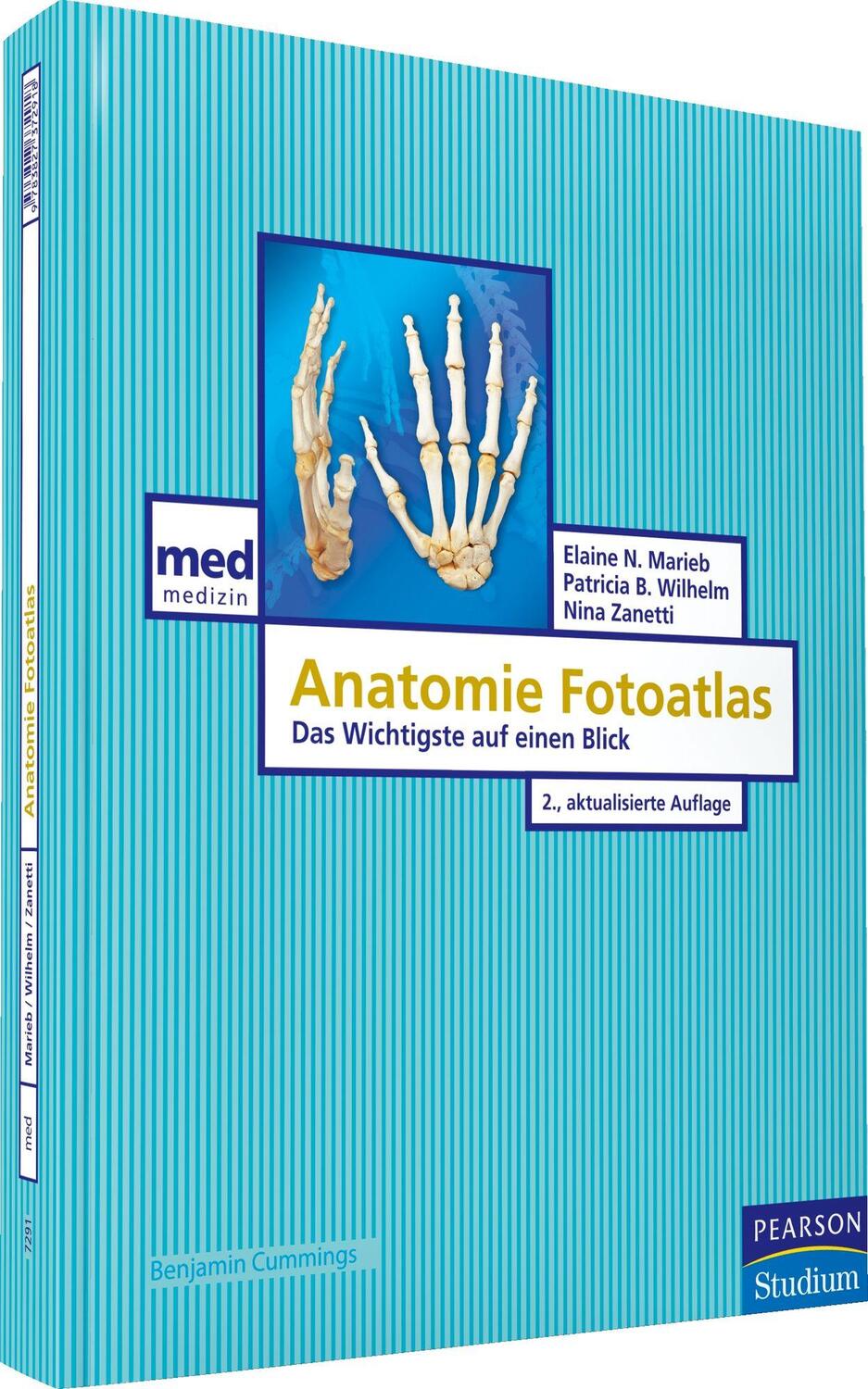 Cover: 9783827372918 | Anatomie Fotoatlas | Das Wichtigste auf einen Blick | Marieb (u. a.)