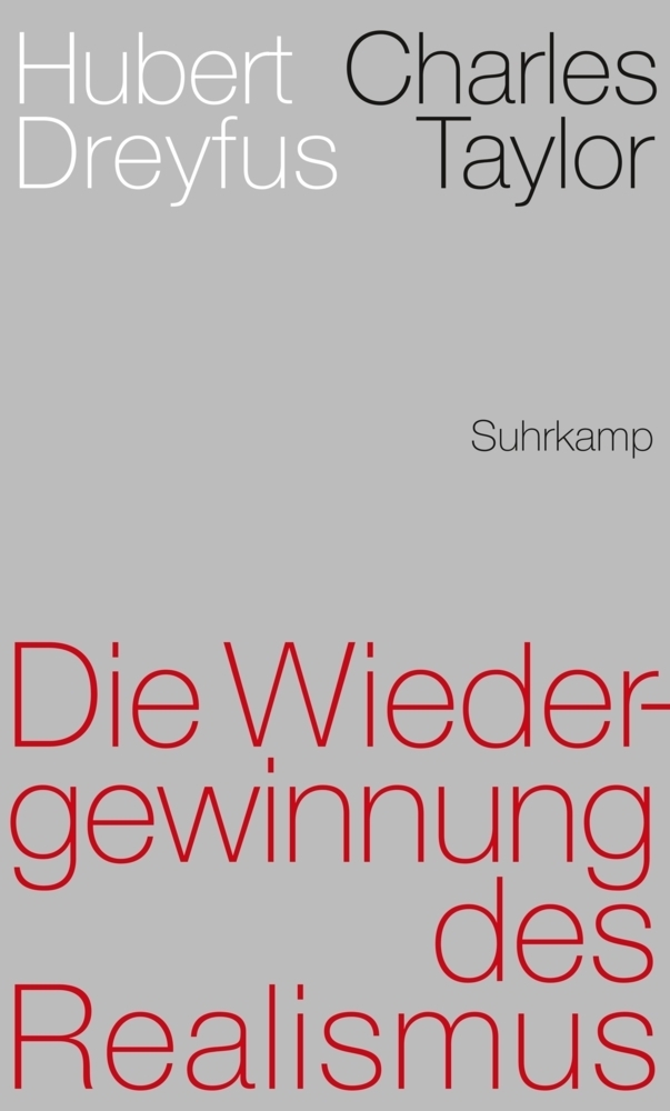 Cover: 9783518586853 | Die Wiedergewinnung des Realismus | Hubert L. Dreyfus (u. a.) | Buch