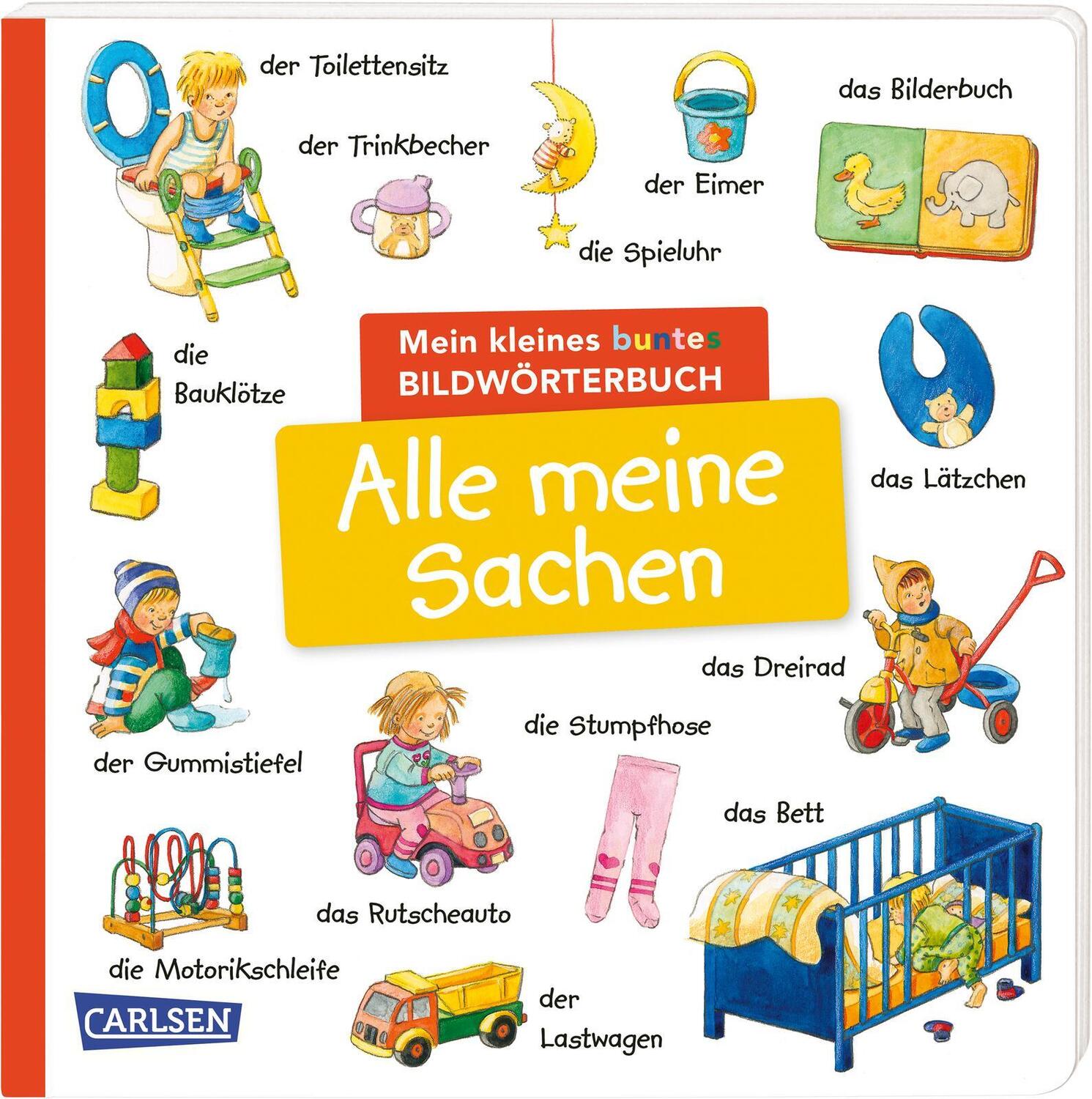 Cover: 9783551173041 | Mein kleines buntes Bildwörterbuch: Alle meine Sachen | Ulla Bartl