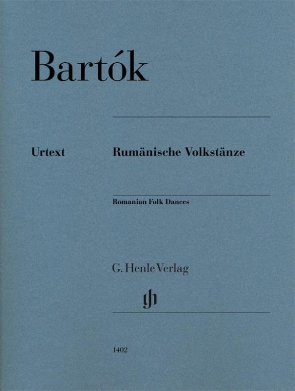 Cover: 9790201814025 | Rumänische Volkstänze | Klavier zu zwei Händen | Béla Bartók | Buch
