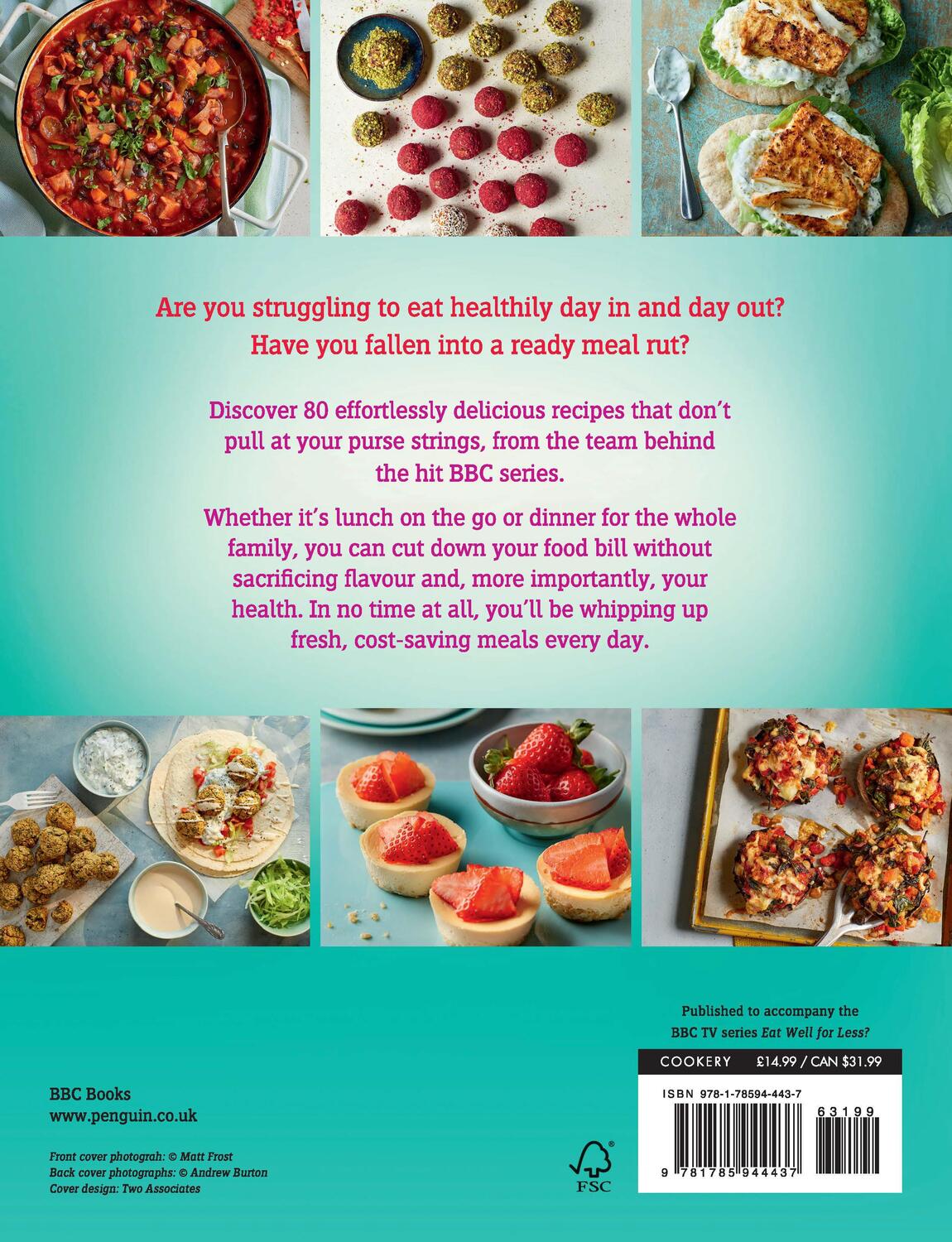 Rückseite: 9781785944437 | Eat Well For Less: Every Day | Jo Scarratt-Jones | Taschenbuch | 2019