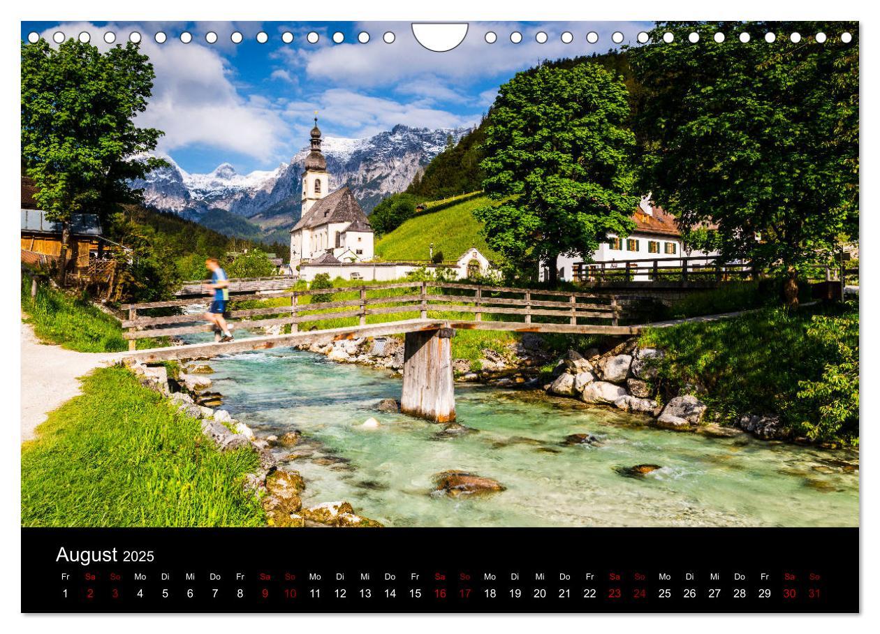 Bild: 9783435456048 | Bayerische Landschaften (Wandkalender 2025 DIN A4 quer), CALVENDO...