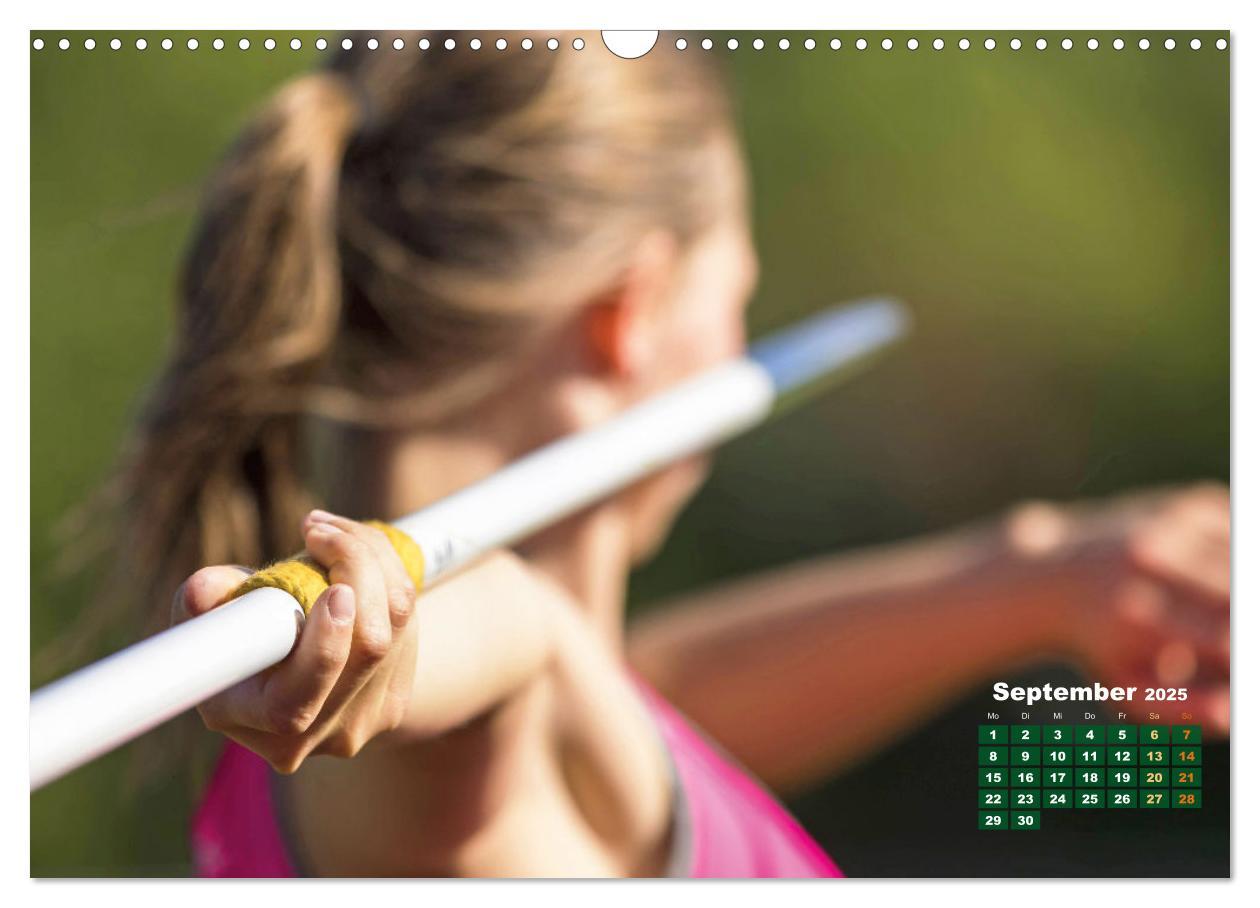 Bild: 9783383900761 | Faszination Leichtathletik: Schneller, höher, weiter (Wandkalender...