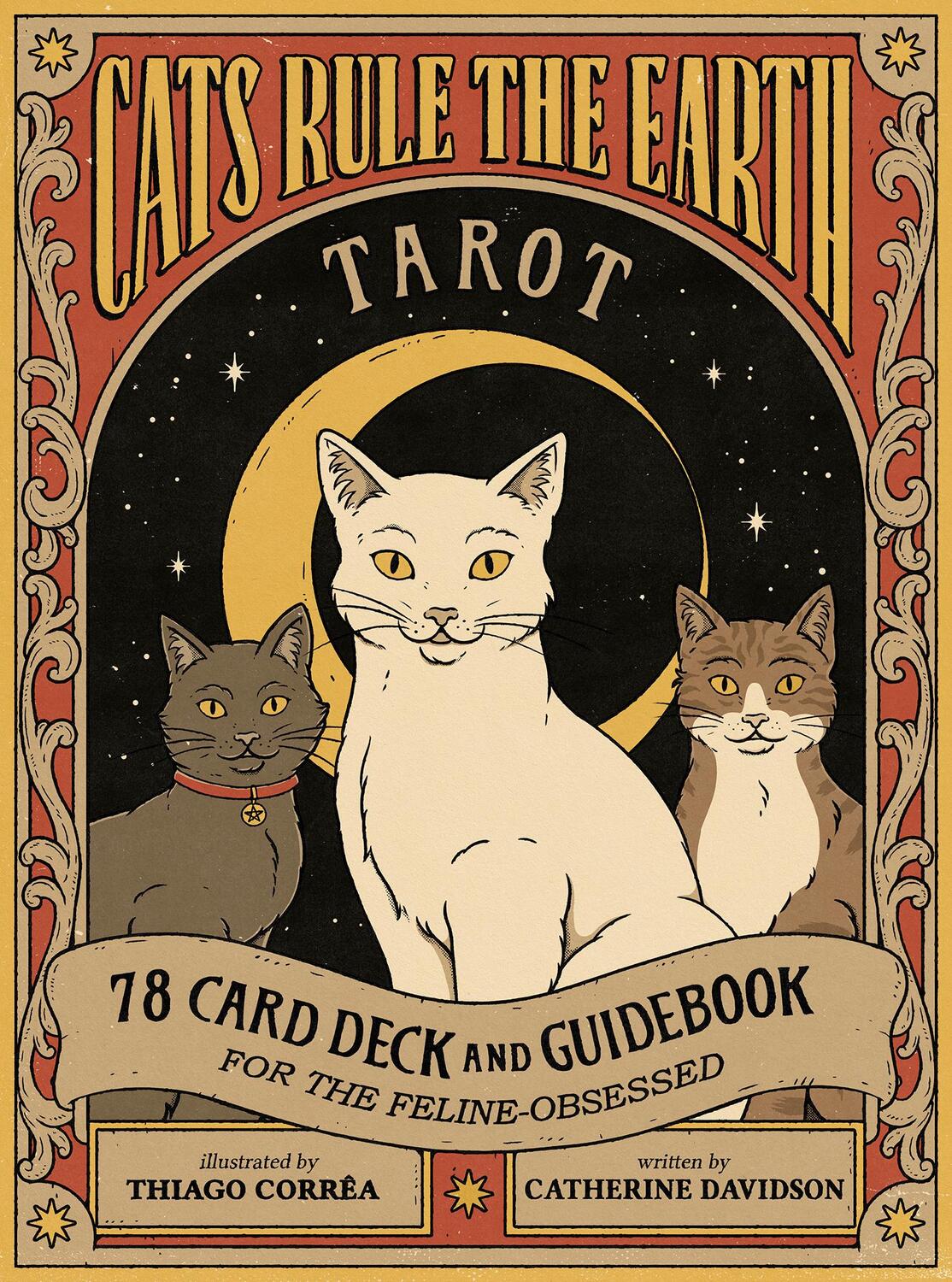 Cover: 9781419766060 | Cats Rule the Earth Tarot | Catherine Davidson | Taschenbuch | 2022