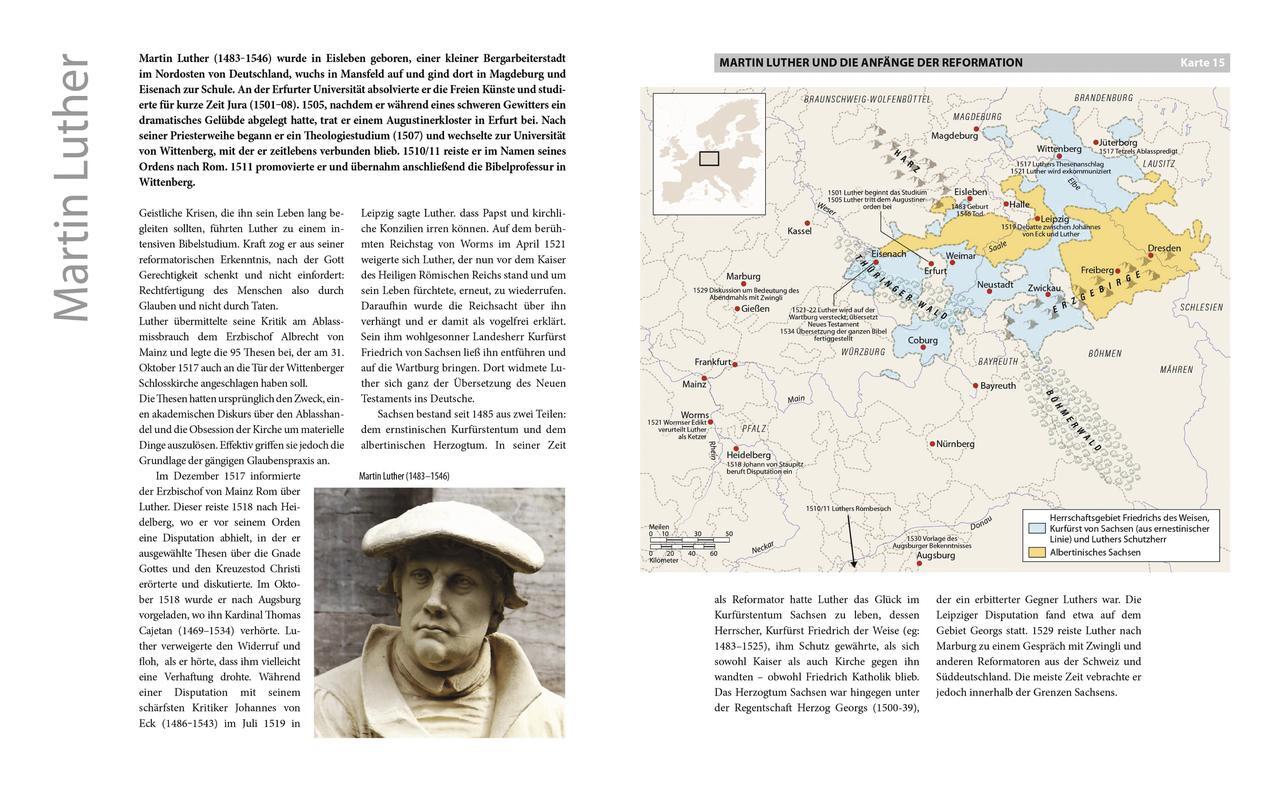 Bild: 9783761563311 | Der Atlas zur Reformation in Europa | Tim Dowley | Buch | 160 S.