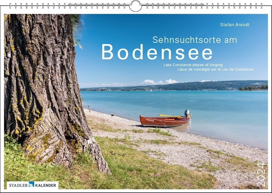 Cover: 9783861923046 | Sehnsuchtsorte am Bodensee 2024 | Stefan Arendt | Kalender | 13 S.