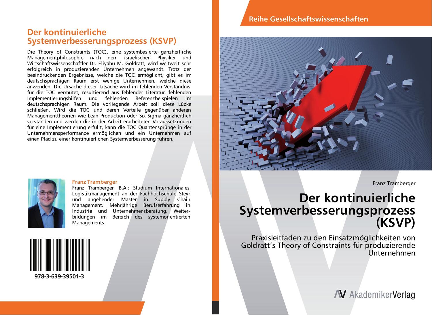 Cover: 9783639395013 | Der kontinuierliche Systemverbesserungsprozess (KSVP) | Tramberger