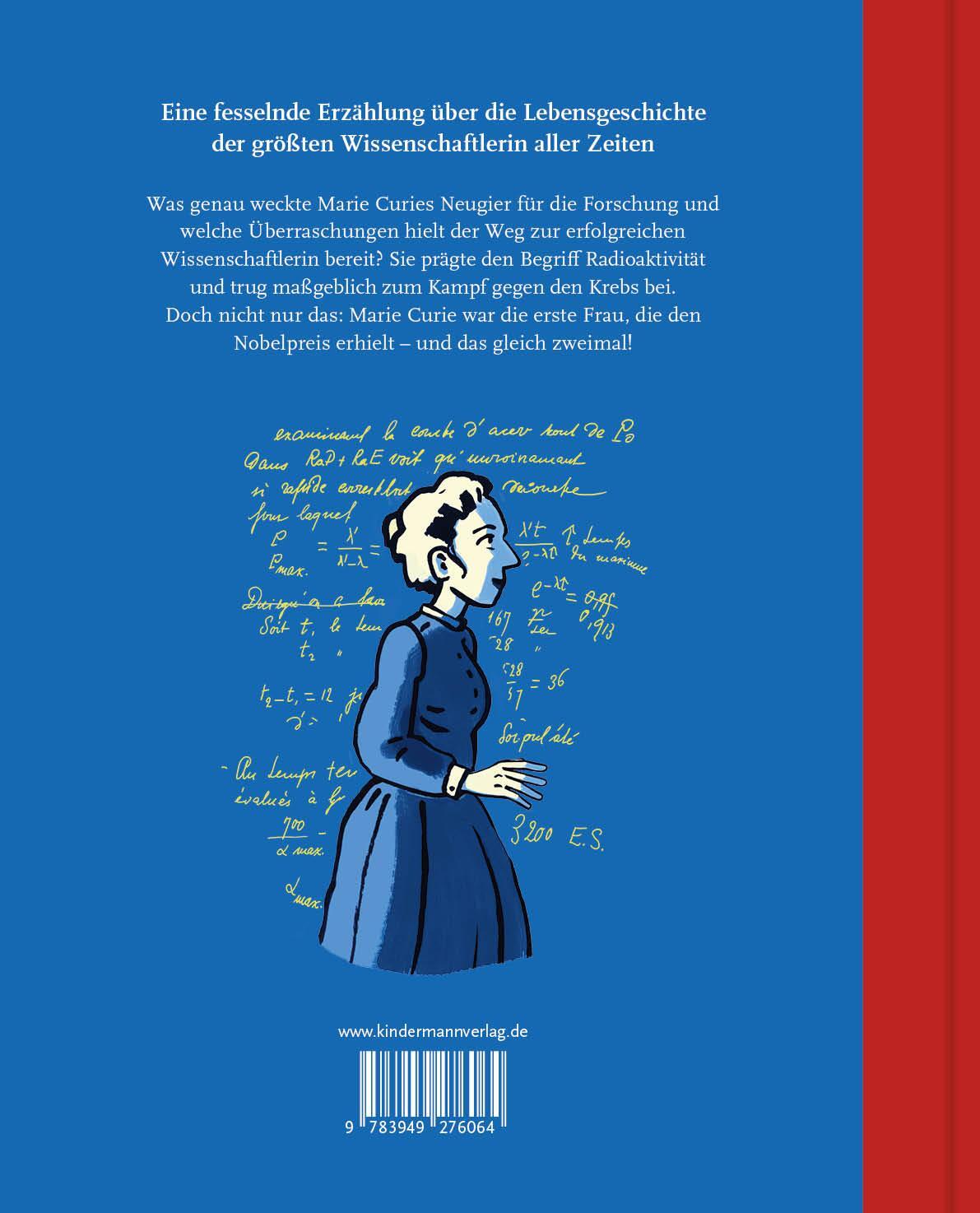 Rückseite: 9783949276064 | Marie Curie - eine Frau verändert die Welt | Christine Schulz-Reiss