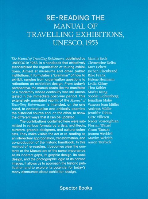 Cover: 9783959051361 | Re-reading the Manual of Travelling Exhibitions | Müller (u. a.)