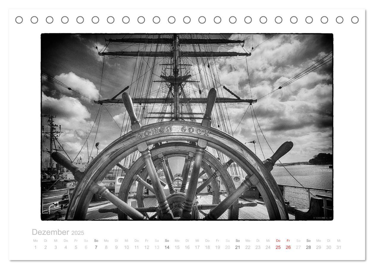 Bild: 9783435653416 | Gorch Fock - zeitlose Eindrücke (Tischkalender 2025 DIN A5 quer),...