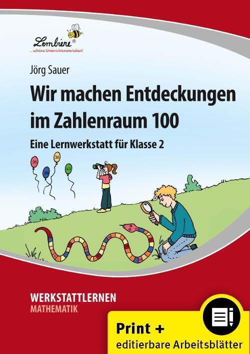 Cover: 9783746805948 | Wir machen Entdeckungen im Zahlenraum 100 | (2. Klasse) | Jörg Sauer