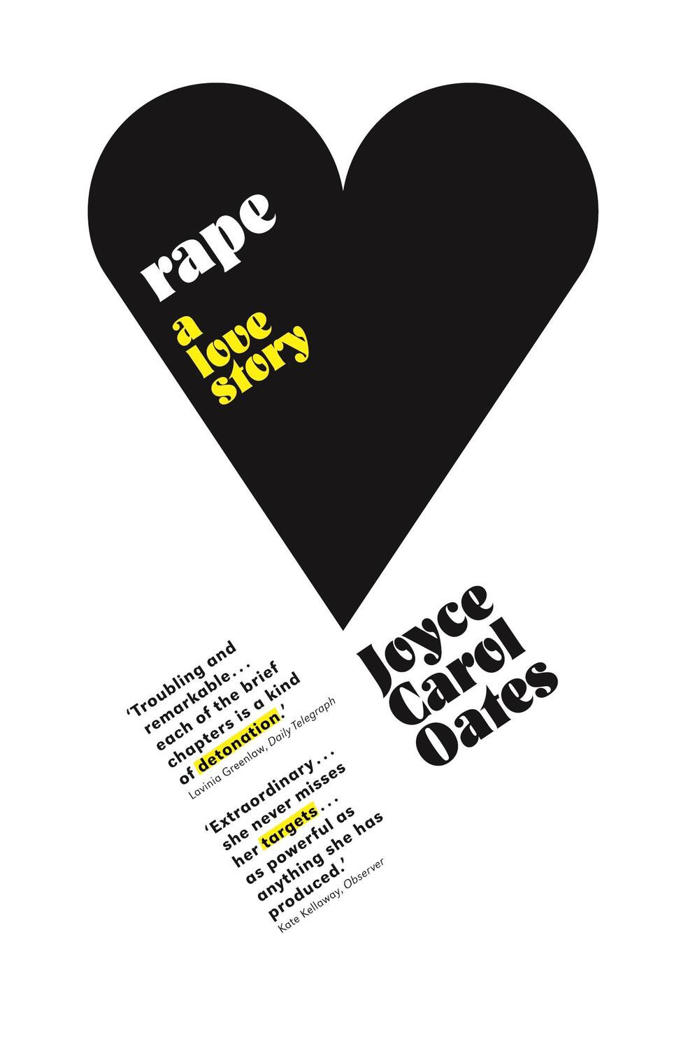 Cover: 9781843544135 | Rape: A Love Story | A Love Story | Joyce Carol Oates | Taschenbuch