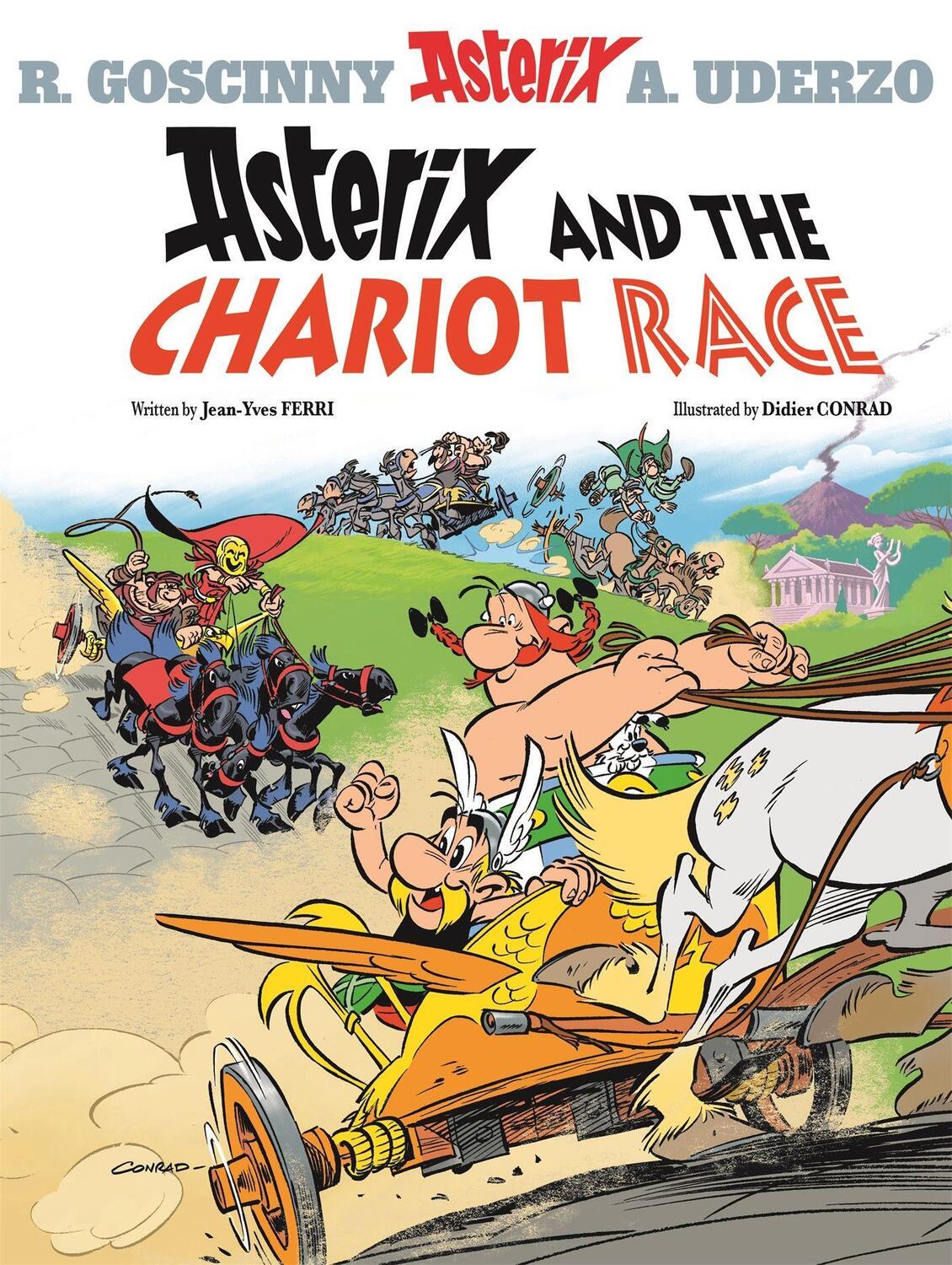 Cover: 9781510104013 | Asterix 37. Asterix and the Chariot Race | Jean-Yves Ferri | Buch