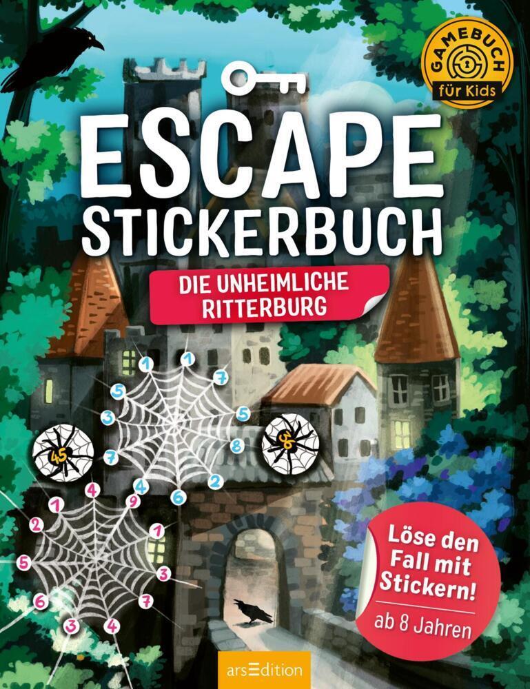 Bild: 9783845851754 | Escape-Stickerbuch - Die unheimliche Ritterburg | Philip Kiefer | Buch