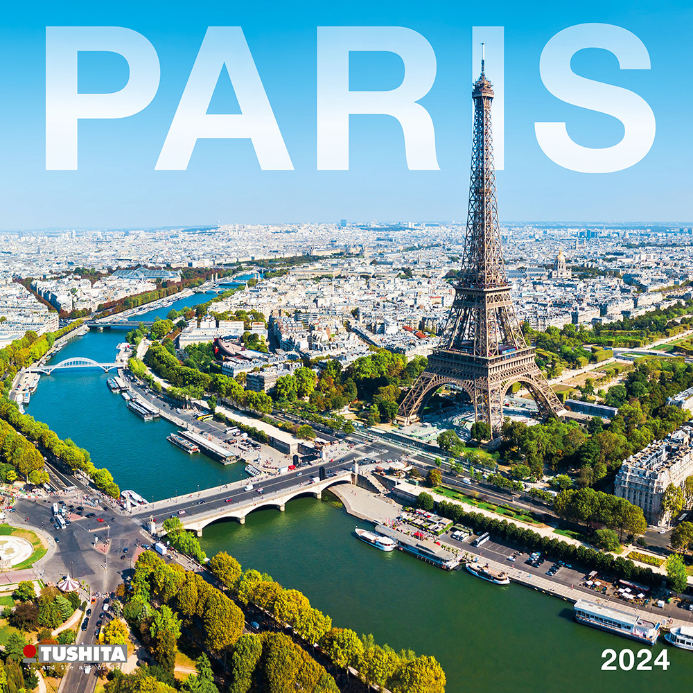 Cover: 9783959292405 | Paris 2024 | Kalender 2024 | Kalender | Drahtheftung | Englisch | 2024